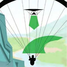 Ausweichregeln beim Gleitschirmfliegen Gleitschirm Ausweichen Hangsoaring Ausweichmanöver