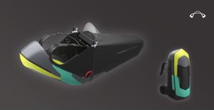 Das Bild zeigt das neue Liegegurtzeug Advance Lightness 3.